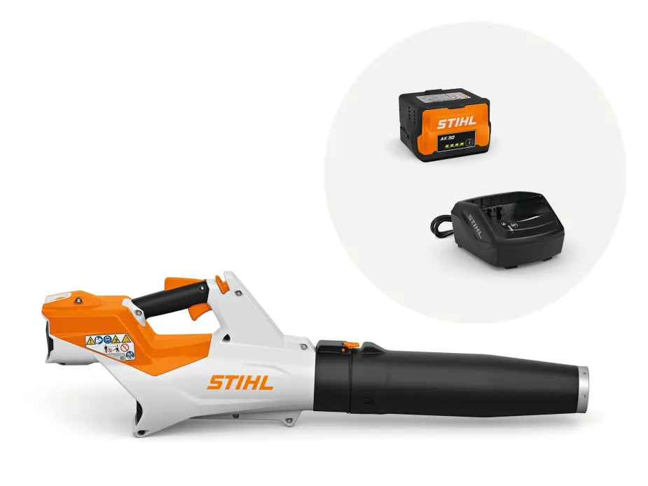 STIHL BGA 60 blower kit with separate AK 30 battery and charger