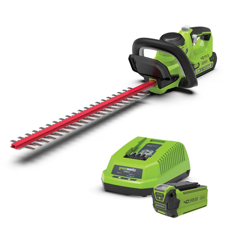 Greenworks Hedge Trimmer 40V Kit Days Motorcycles & Power Equipment